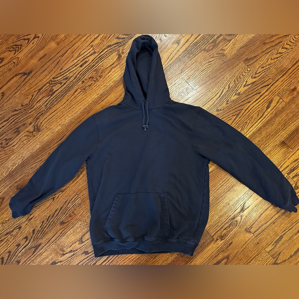 Men’s LARGE TALL navy Gap Hoodie  Pullover hooded sweatshirt
